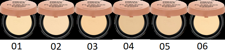 FLAWLESS FINISH POWDER.