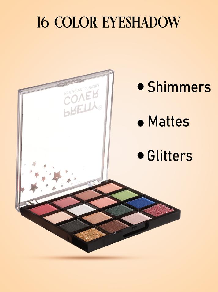 16 Shade Eyeshadow Pallet
