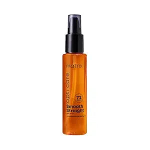 MATRIX Opti.Care Smooth Straight Professional Serum for Frizzy, Unmanageable Hair | 96Hr Frizz Control* | Used by 1 Lakh Hairstylists | with Shea Butter, 100ml