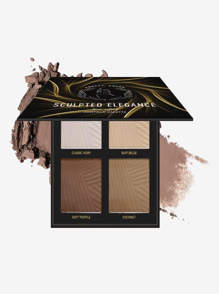 4 Colour Highlighter Palette