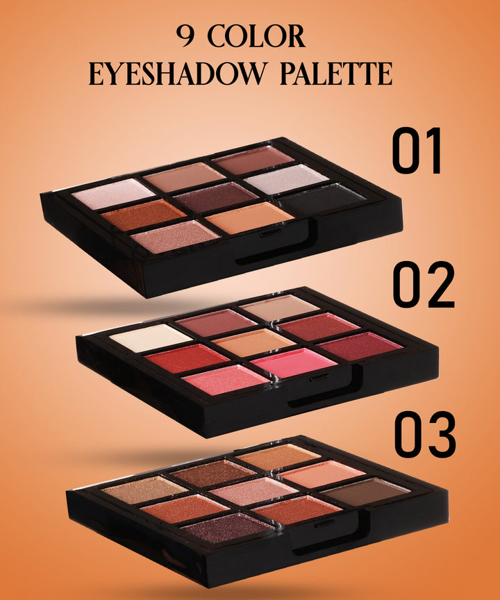 9 SHADE EYESHADOW PALLET SMALL