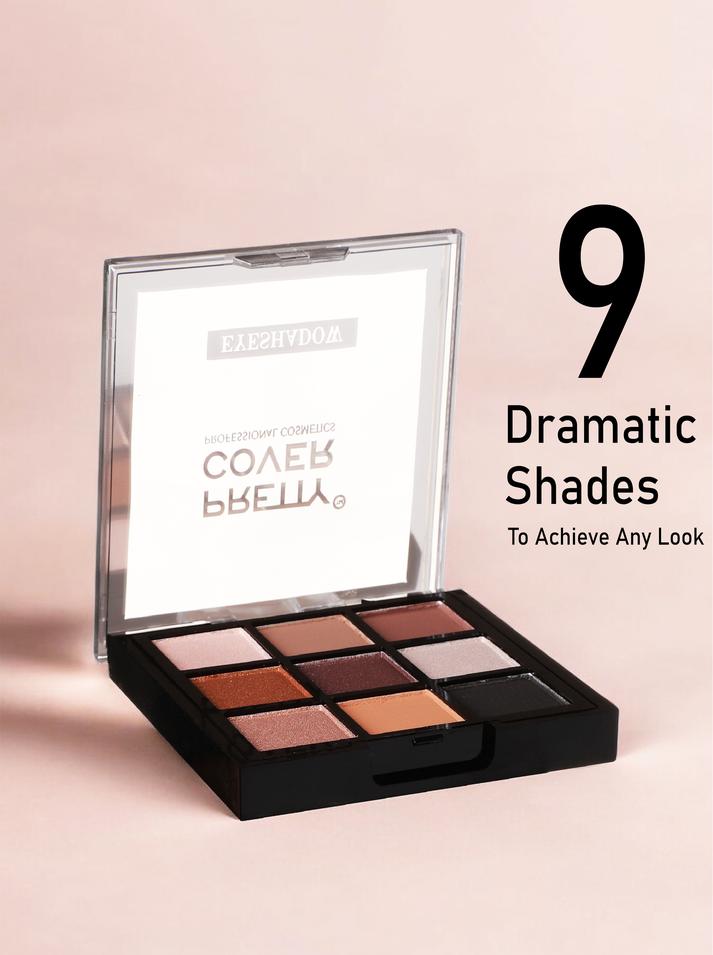 9 Shade Eyeshadow Pallet
