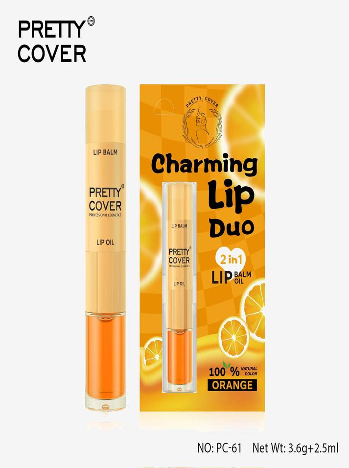 2 In 1 Lip Blam Oil Nourishes Lips