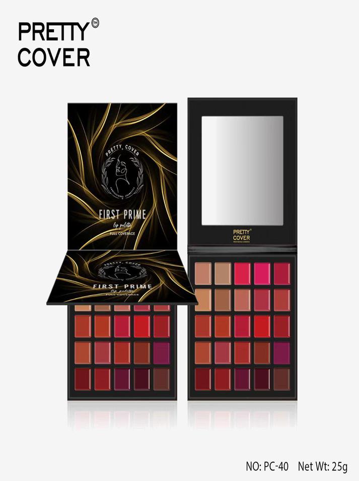 25 Colour Lip Palette