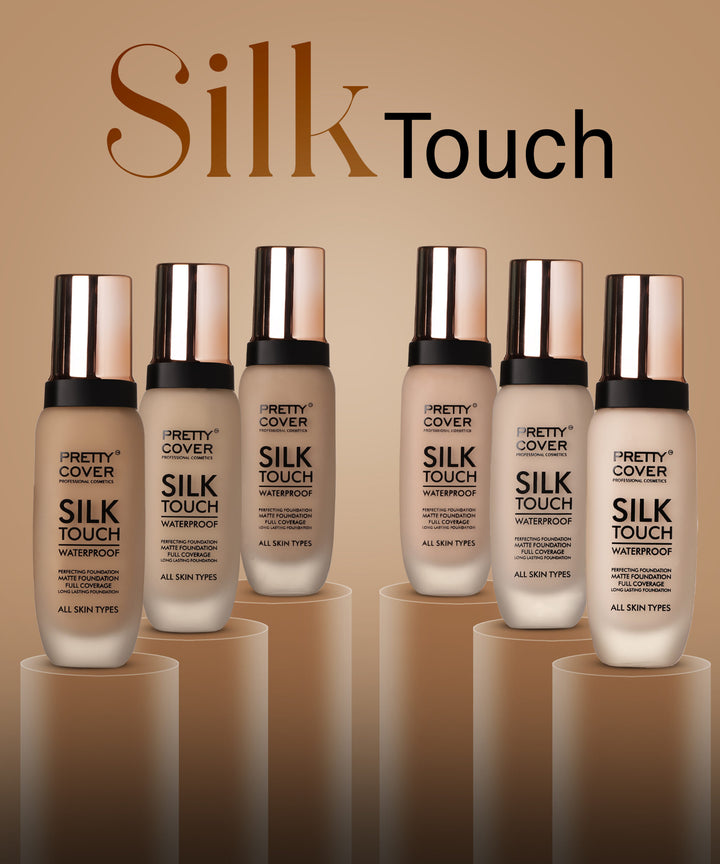 WATERPROOF SILK TOUCH WATERPROOF FOUNDATION.