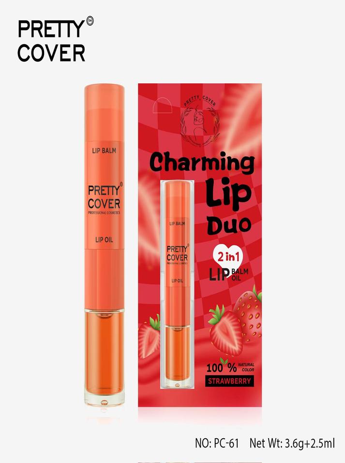 2 In 1 Lip Blam Oil Nourishes Lips