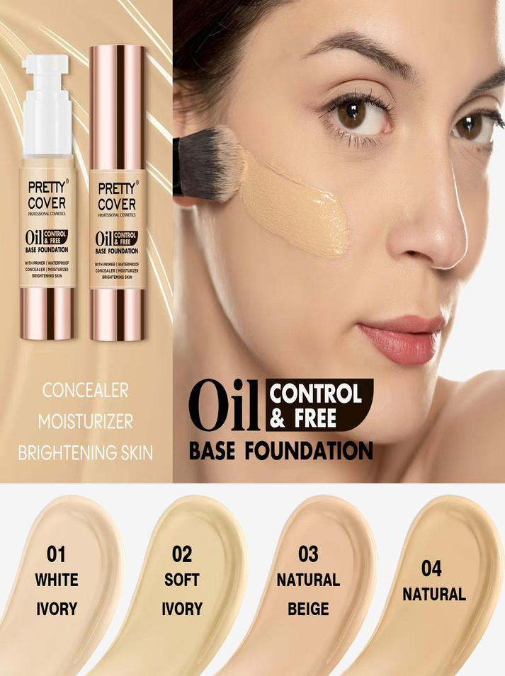 Oil Control & Free Base Foundation